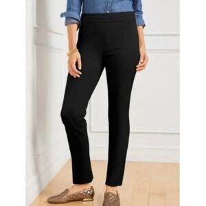 Talbots Black Chatham Ankle Pants